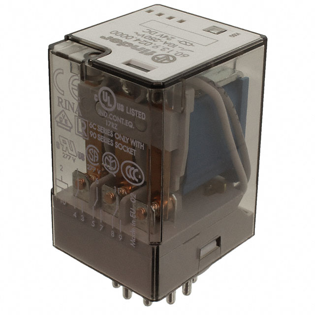 60.13.9.024.0000 Finder Relays, Inc.  Power Relays Over 2 Amps